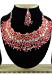 Picture of Delightful Indian Red Necklace Set