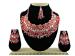 Picture of Delightful Indian Red Necklace Set