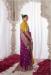 Picture of Graceful Silk Dark Magenta Saree