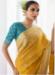 Picture of Enticing Silk Chocolate Saree