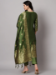 Picture of Cotton & Silk Dark Olive Green Readymade Salwar Kameez