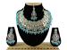 Picture of Beautiful Steel Blue Necklace Set