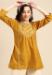 Picture of Graceful Chiffon Golden Rod Kurtis & Tunic