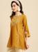 Picture of Graceful Chiffon Golden Rod Kurtis & Tunic