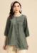 Picture of Ideal Chiffon Sea Green Kurtis & Tunic