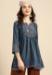 Picture of Splendid Chiffon Dark Slate Grey Kurtis & Tunic