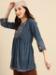 Picture of Splendid Chiffon Dark Slate Grey Kurtis & Tunic