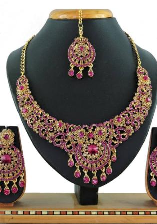 Picture of Ravishing Grey Necklace Set