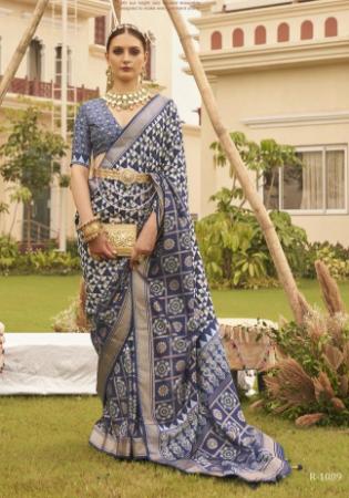 Picture of Wonderful Silk Light Slate Grey Saree