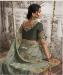 Picture of Admirable Silk Dark Sea Green Saree