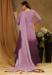 Picture of Grand Georgette Plum Anarkali Salwar Kameez