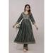 Picture of Cotton Dark Slate Grey Readymade Salwar Kameez