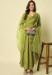 Picture of Stunning Rayon Dark Khaki Readymade Salwar Kameez