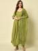 Picture of Stunning Rayon Dark Khaki Readymade Salwar Kameez