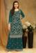 Picture of Georgette Dark Slate Grey Straight Cut Salwar Kameez