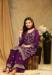 Picture of Nice Georgette Purple Straight Cut Salwar Kameez