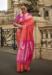 Picture of Marvelous Silk Indian Red Saree