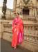 Picture of Marvelous Silk Indian Red Saree