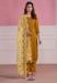 Picture of Chiffon Saddle Brown Straight Cut Salwar Kameez