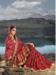 Picture of Pleasing Satin Maroon Saree