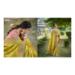 Picture of Wonderful Silk Golden Rod Saree