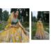 Picture of Shapely Silk Golden Rod Lehenga Choli