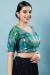 Picture of Admirable Silk Sea Green Designer Blouse