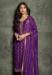 Picture of Resplendent Satin Purple Straight Cut Salwar Kameez