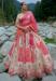 Picture of Pretty Silk Indian Red Lehenga Choli