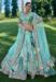 Picture of Good Looking Silk Light Steel Blue Lehenga Choli