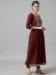 Picture of Sightly Rayon Maroon Readymade Salwar Kameez