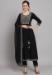 Picture of Admirable Rayon Black Readymade Salwar Kameez