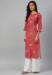 Picture of Appealing Rayon Maroon Kurtis & Tunic