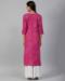 Picture of Graceful Rayon Medium Violet Red Kurtis & Tunic