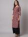 Picture of Fascinating Rayon Saddle Brown Kurtis & Tunic