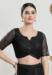 Picture of Marvelous Net & Silk Black Designer Blouse