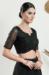 Picture of Marvelous Net & Silk Black Designer Blouse