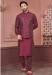 Picture of Admirable Silk Maroon Kurtas