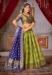 Picture of Sightly Silk Dark Khaki Lehenga Choli