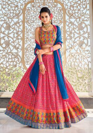 Picture of Marvelous Chiffon Light Coral Readymade Lehenga Choli