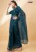 Picture of Fascinating Georgette Midnight Blue Saree