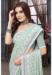 Picture of Wonderful Georgette Dark Sea Green Saree