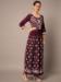 Picture of Fine Rayon Maroon Readymade Salwar Kameez