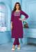 Picture of Delightful Cotton Purple Kurtis & Tunic