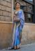 Picture of Sublime Silk Cornflower Blue Saree