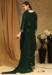 Picture of Alluring Georgette Green Straight Cut Salwar Kameez