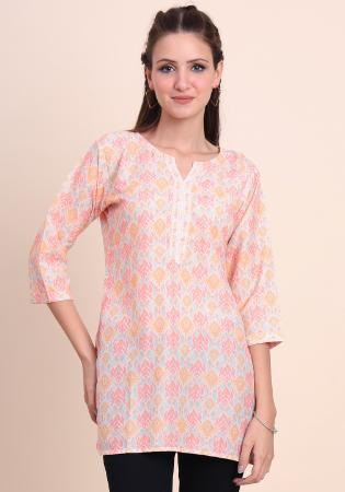 Picture of Radiant Cotton Gainsboro Kurtis & Tunic