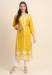 Picture of Superb Rayon Dark Golden Rod Kurtis & Tunic