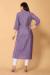 Picture of Ravishing Cotton Plum Kurtis & Tunic