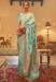 Picture of Lovely Silk Dark Sea Green Saree